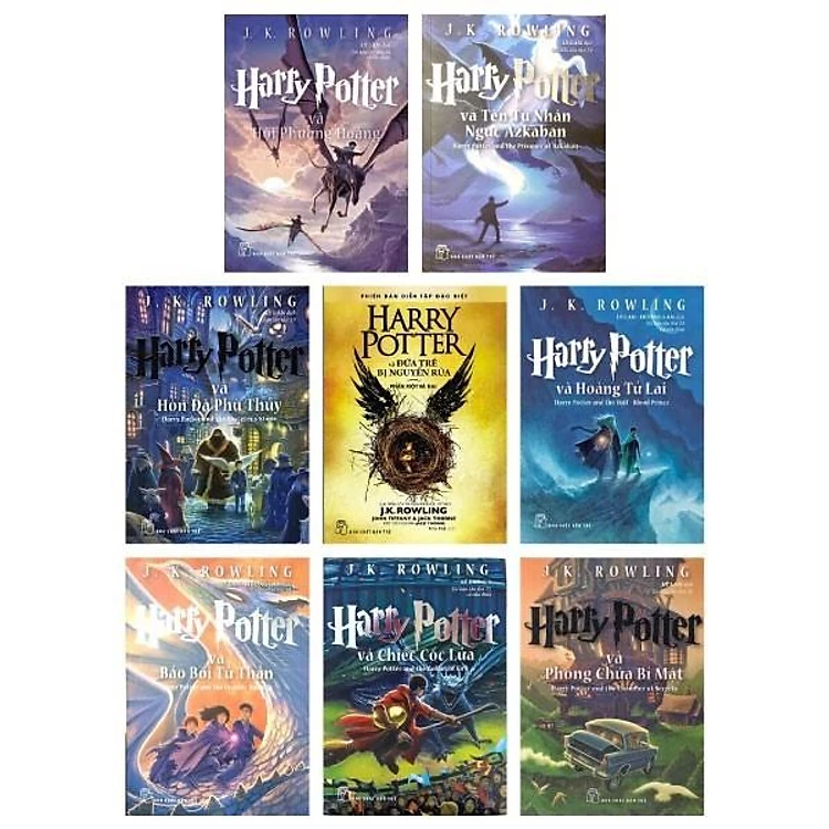 Combo Harry Potter (Trọn Bộ 8 Cuốn) + Ngoại truyện