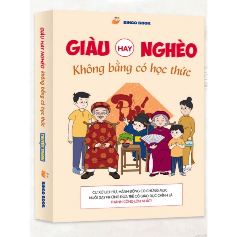 Sách Giàu Hay Nghèo Không Bằng Có Học Thức