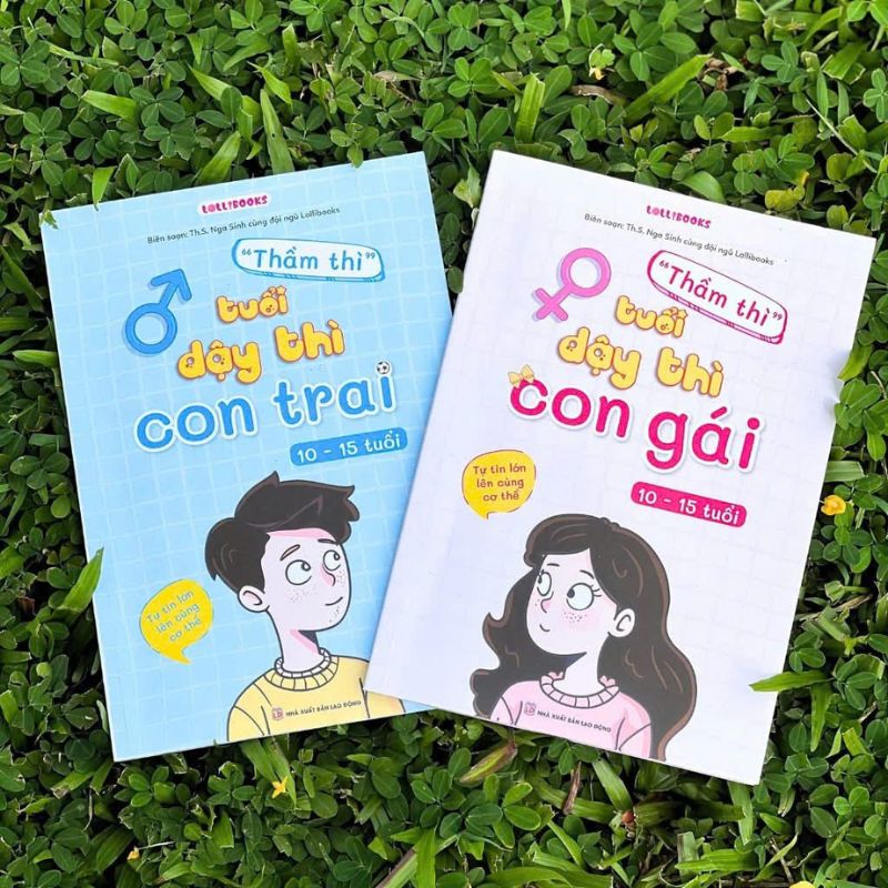Sách Thầm Thì Tuổi Dậy Thì Con Trai và Con Gái (combo 2 cuốn)
