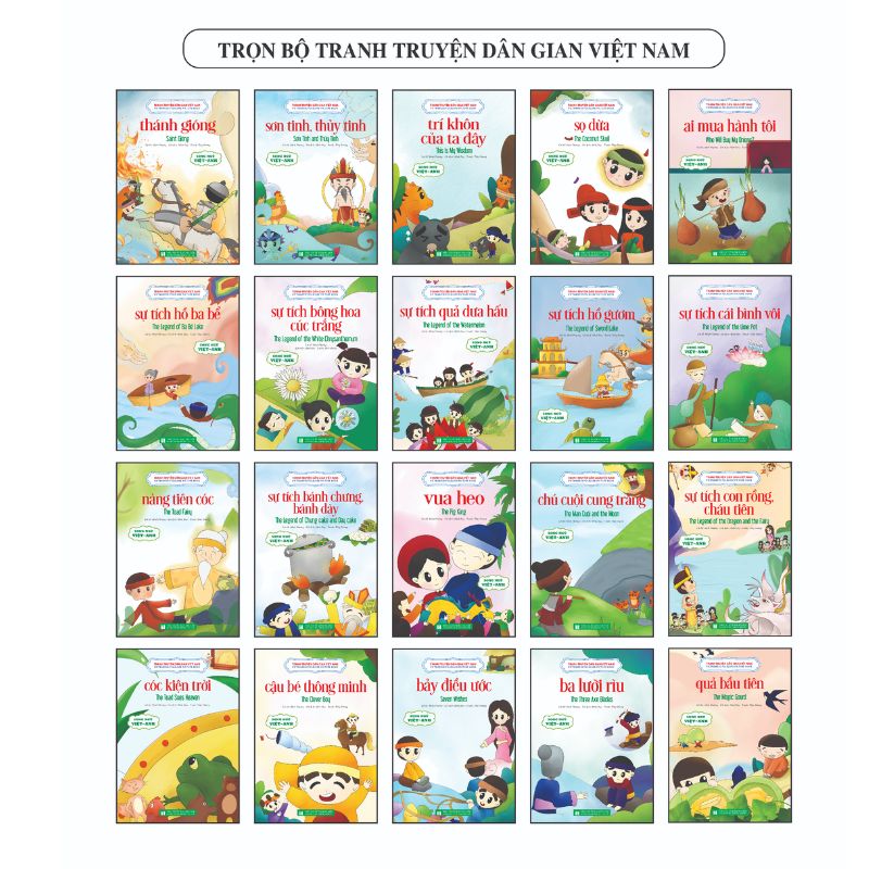 Trọn Bộ 20 Cuốn Nổi Tiếng Dành Cho Thiếu Nhi Bộ 3