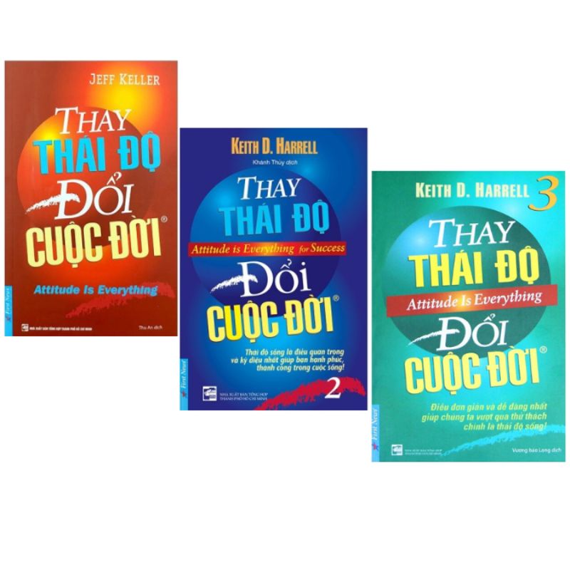 Combo Sách Thay Thái Độ Đổi Cuộc Đời (Bộ 3 Cuốn)